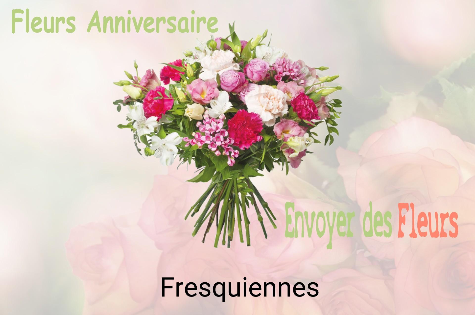Bouquet de fleurs d’anniversaire livré à Fresquiennes