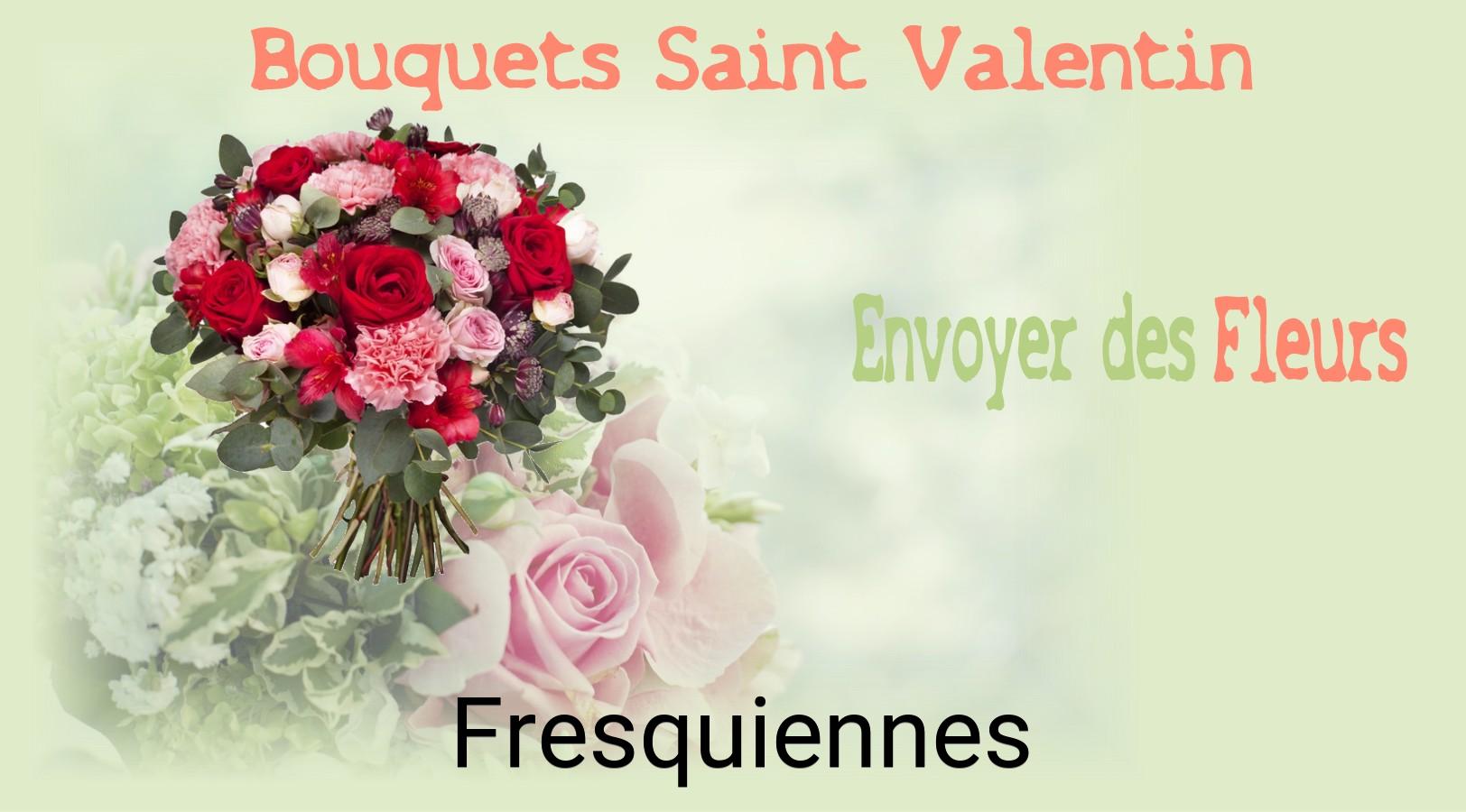 Roses de Saint-Valentin livrées à Fresquiennes